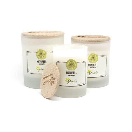 Rapeseed wax candle