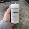 Pillars 70 mm - Handmade stearin candles from olivestearin