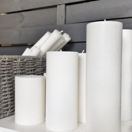Stearin 70 mm pillars from olivstearin