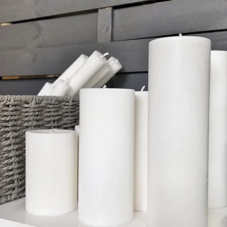Stearin 70 mm pillars from olivstearin