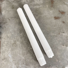 Grooved Dinner candles