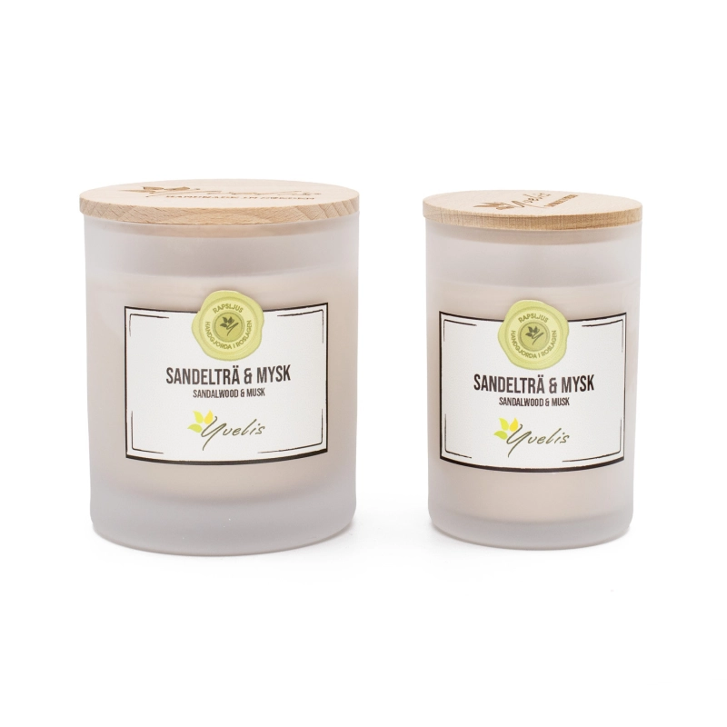 Scented candle - Sandalwood & Musk