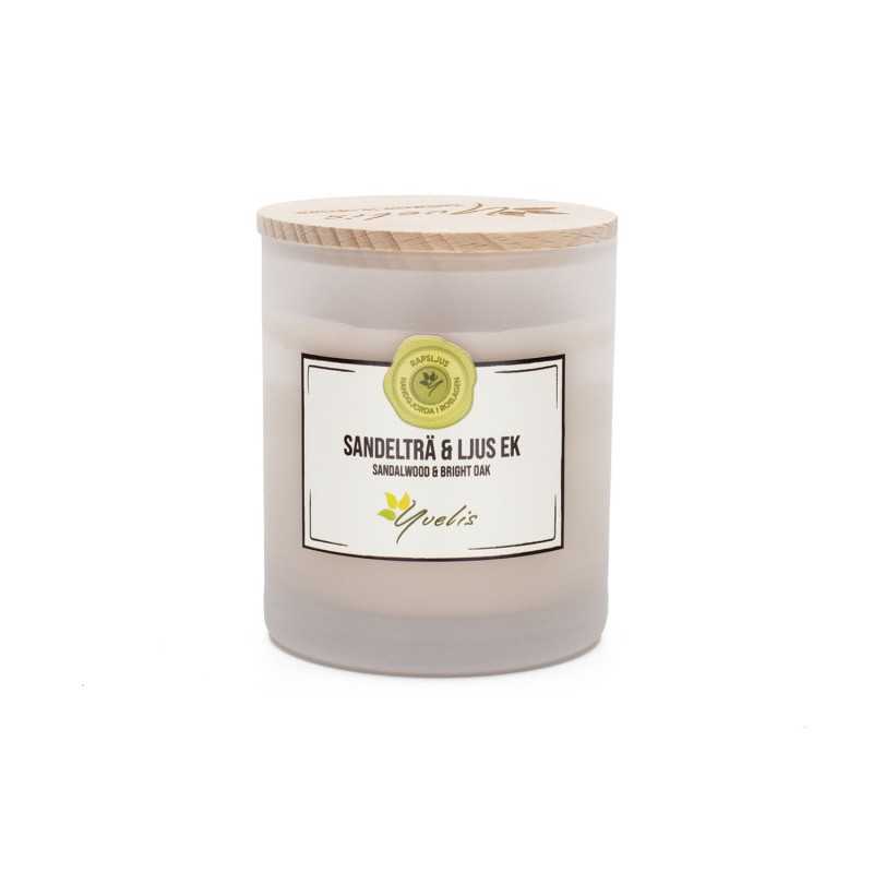 Large candle - Sandalwood & Bright Oak