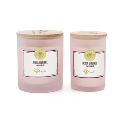 Scented candle Pink Bubbles