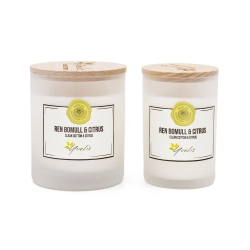 Clean Cotton & Citrus Scented Candle