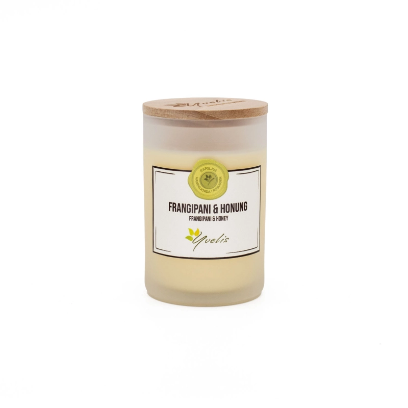 Small candle Frangipani & Honey