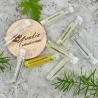 Product photo on fragrance samples from our essential collection