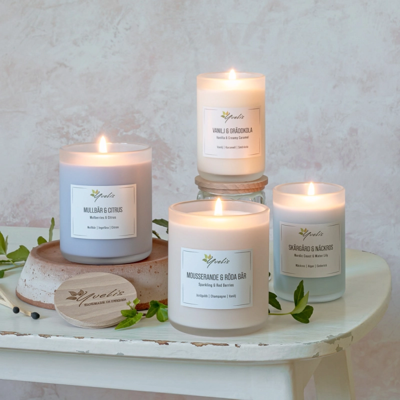 Clean Cotton & Citrus - Ecofriendly scented candle