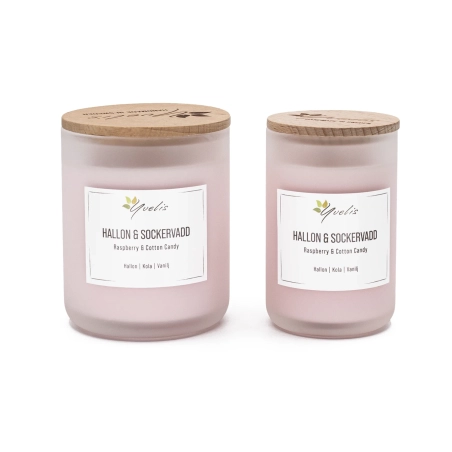 Hallon & Sockervadd - Doftljus