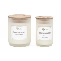 Lemongrass & Lavender- Ecofriendly scented candle