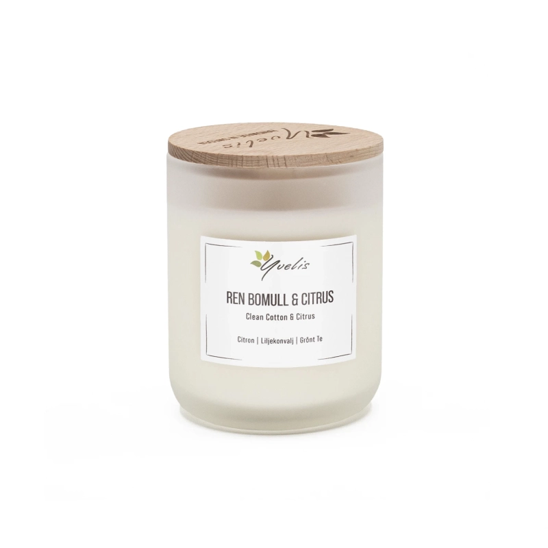 Clean Cotton & Citrus - Large Candle