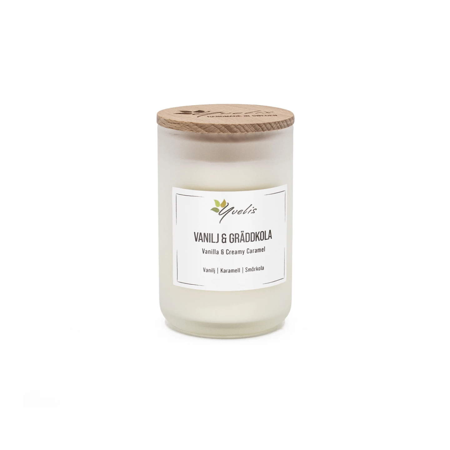 Vanilla & Creamy Caramel - Small candle