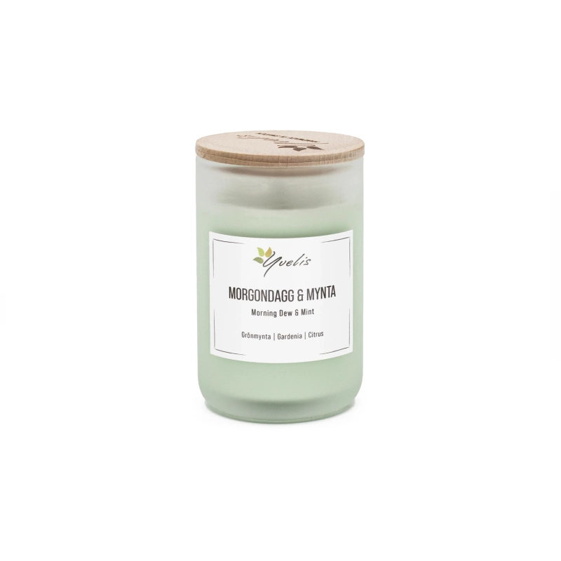 Morning Dew & Mint - Ecofriendly scented candle