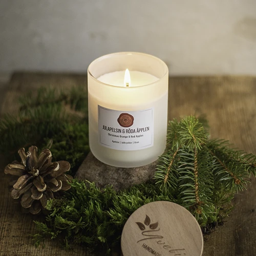 Sandalwood & Musk scented candle