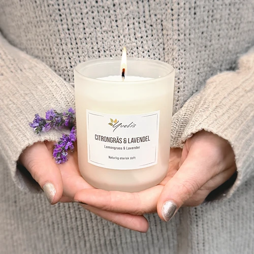 Sandalwood & Musk scented candle