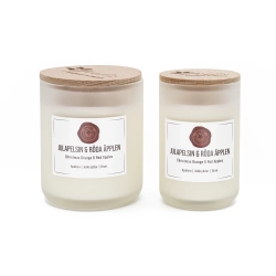 Julapelsin & Röda Äpplen - Doftljus