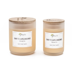 Svart Te & Apelsinscones - Doftljus