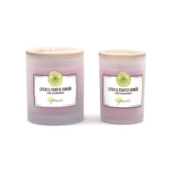 Scented candle - Lychee & Black Currant